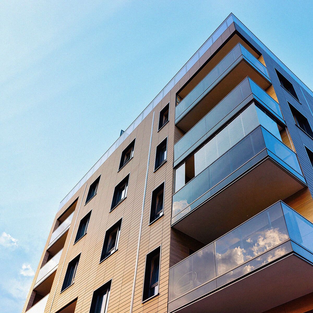 Block of high-rise flats